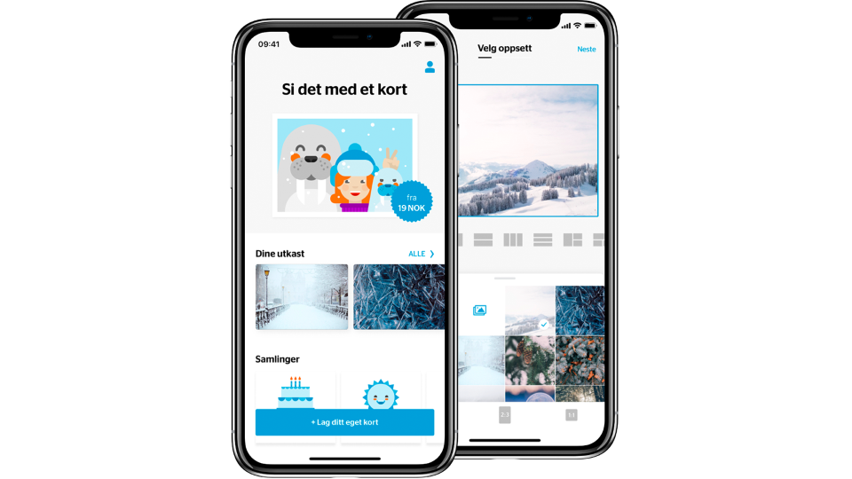 Postkortet Norge ny app