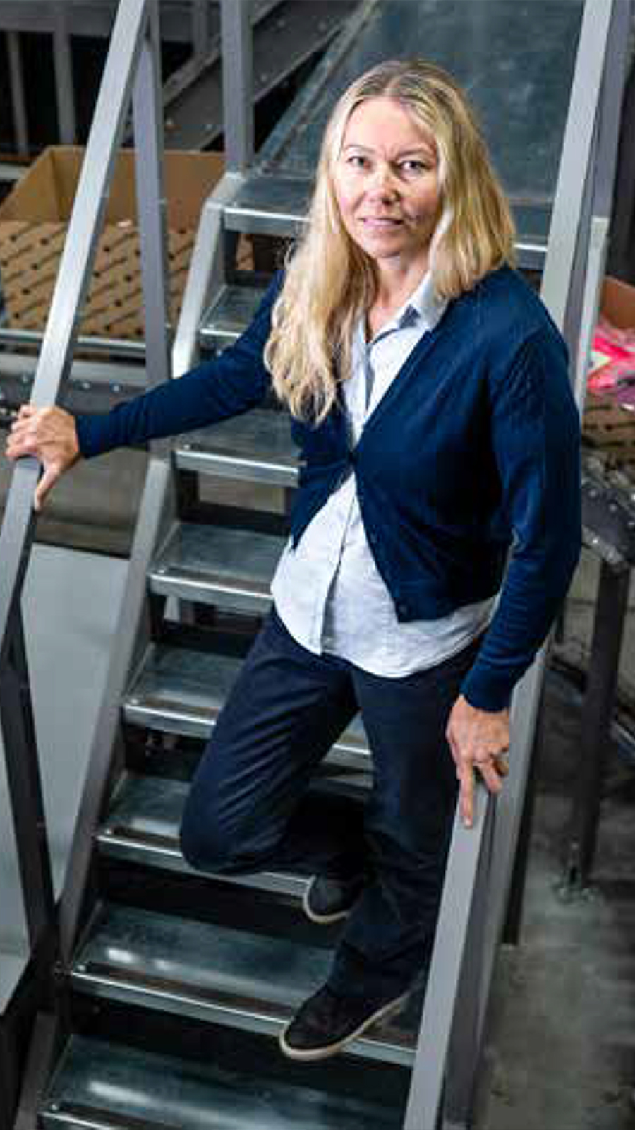 Cecilia Olsson, logistikksjef i Jollyroom.