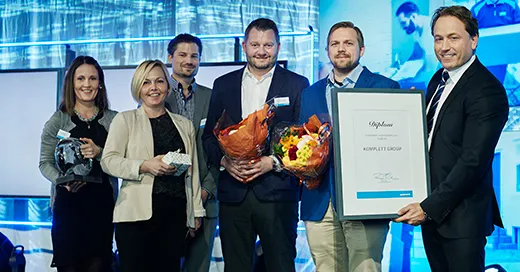 Logistikkpris til Komplett Group