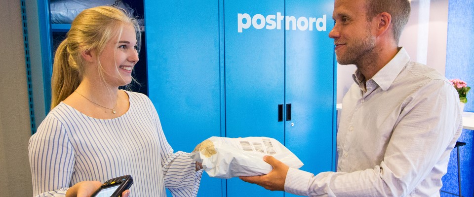 Pick-up point på terminalene