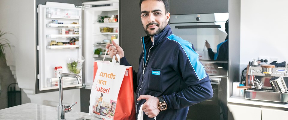 Dobler kjøpet av dagligvarer på nett